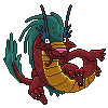 Eastern Dragon Teenager Fire Animated File