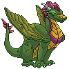 Western Dragon Ancient Earth Animated File